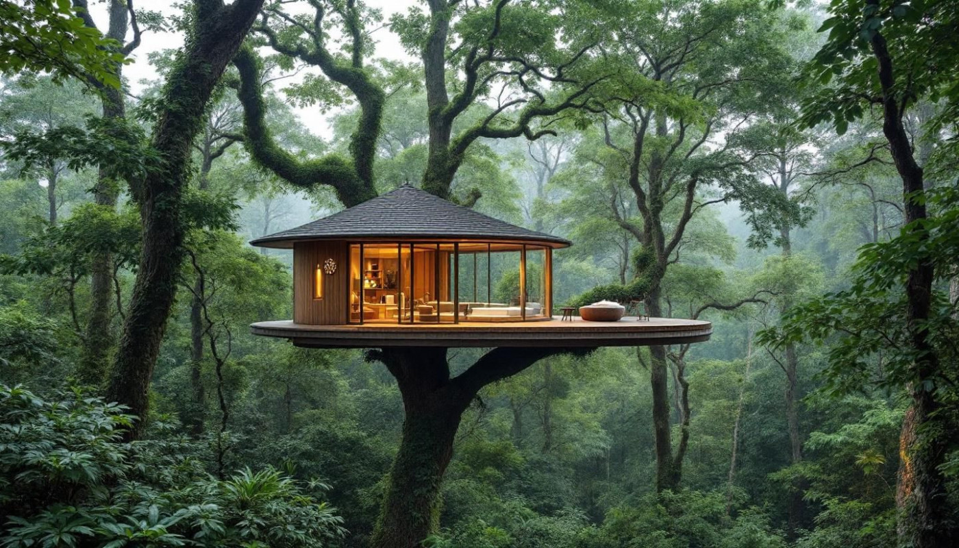 Luxe et nature : explorez le concept des hébergements haut perchés avec spa